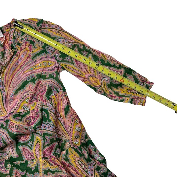 NWT Zimmerman Kids Teddy Paisley Print Tiered Dress - Picture 9 of 13